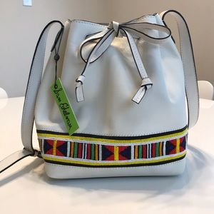 Sam Edelman Full Grain Leather Bucket Bag BNWT